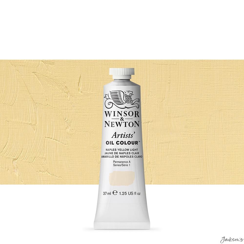 Winsor & Newton Artists' Oil Paint Titanium Dioxide 37ml Naples Yellow Light