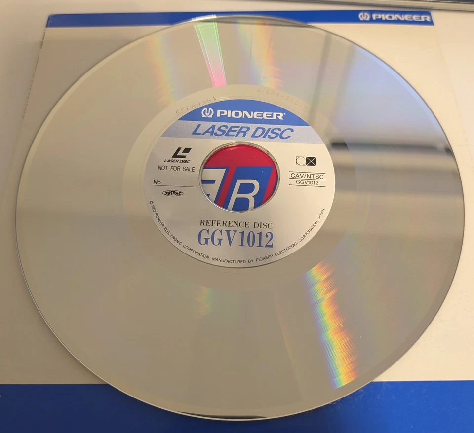 Pioneer Reference Disc GGV1012 - 8" NTSC - LaserDisc / LaserDisk - Bild 4 von 4