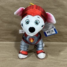 Spin Master Paw Patrol Plush Pup Dragon Knights Rescue Marshall 8"
