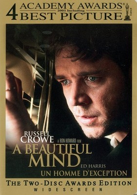A Beautiful Mind (DVD, 2002, 2-Disc Awards Edition, Widescreen) NEW