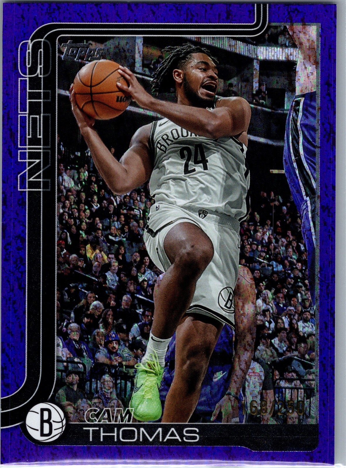 2025-2026 Topps Purple Holofoil /250 Cam Thomas #11