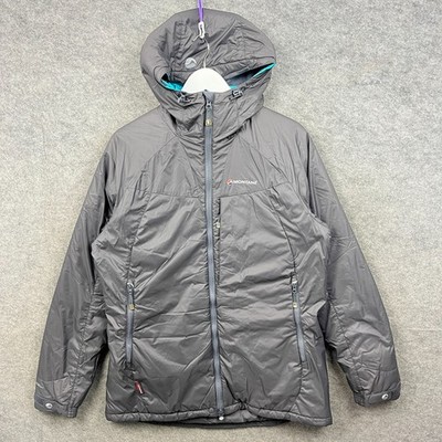 Montane Jacke Damen UK 16 Grau Prism Ultra Primaloft Pertex Microlight Mantel