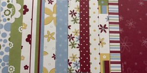 Stampin' Up! Cutie Pie 6" x 6" Retired Paper DSP 44 Pieces