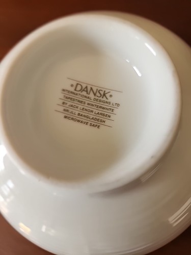 Dansk GOBELIN WINTER WEISS Runde Gemüseschüssel 8" Bagladesch Jack Larsen - Bild 6 von 7