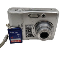 Nikon Coolpix L10 5MP Retro Digital Camera Tested 4GB SD Memory Card