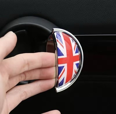 2 Stück Auto Tür Handgelenk Griffe Anti-Kratzer 3D Schutz Aufkleber für MINI Cooper