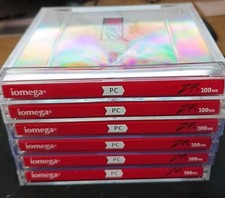 Iomega ZIP DISK 100 Formatted for PC Lot of 6