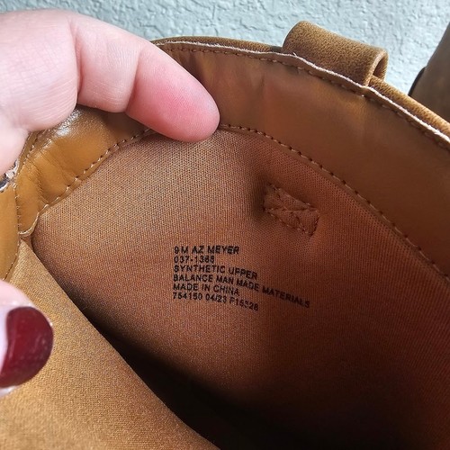 NWT Arizona Meyer wester style ankle booties Women's size 9 brown short cowboy - Picture 7 of 7