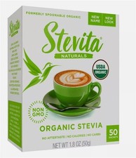 Stevita Organic Stevia - 50 Packets EXP. 12/2...