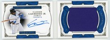 Vladimir Guerrero Jr. 2019 National Treasures Autograph Jersey RC Booklet #d /99