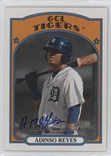 2021 Topps Heritage Minor League Edition Real One Adinso Reyes #ROA-AR Auto 09j5