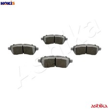 BRAKE PAD SET DISC BRAKE 50-00-0089 FOR FORD FIESTA/VI/Van YYJB/YYJA/P4JB 1.0L