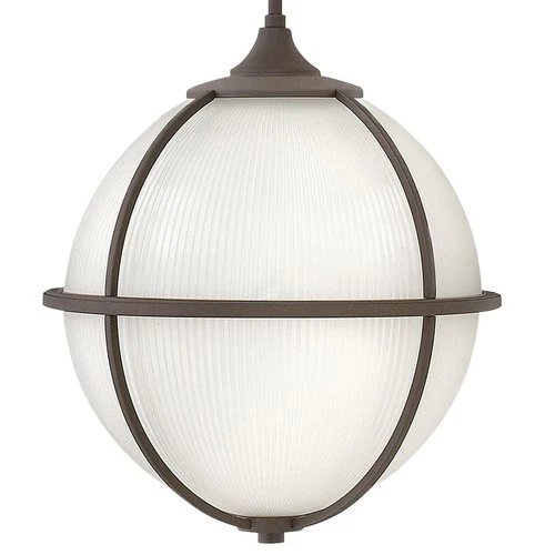 Hinkley Lighting 4744 Nickel Odeon 3-Light 15"W Pendant - Picture 6 of 9