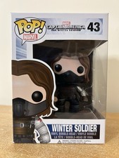 Image of Winter Soldier 43 Marvel Captain America Funko Pop Vinyl Figure New In Box