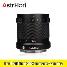 AstrHori 75mm F4 Large Aperture Manual Focus Lens for Fujifilm GFX-mount Camera