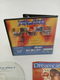 Dead or Alive 2 Sega Dreamcast Game Promo With Case And Manual Tested GC