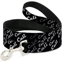 Dog Leash Cali Fade Diagonal Black/Gray/White (Us Import)