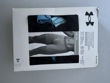 NEW MEN'S "UNDER ARMOUR UA PERFORMANCE COTTON 6" BOXERJOCK 3 PACK UNDERWEAR"