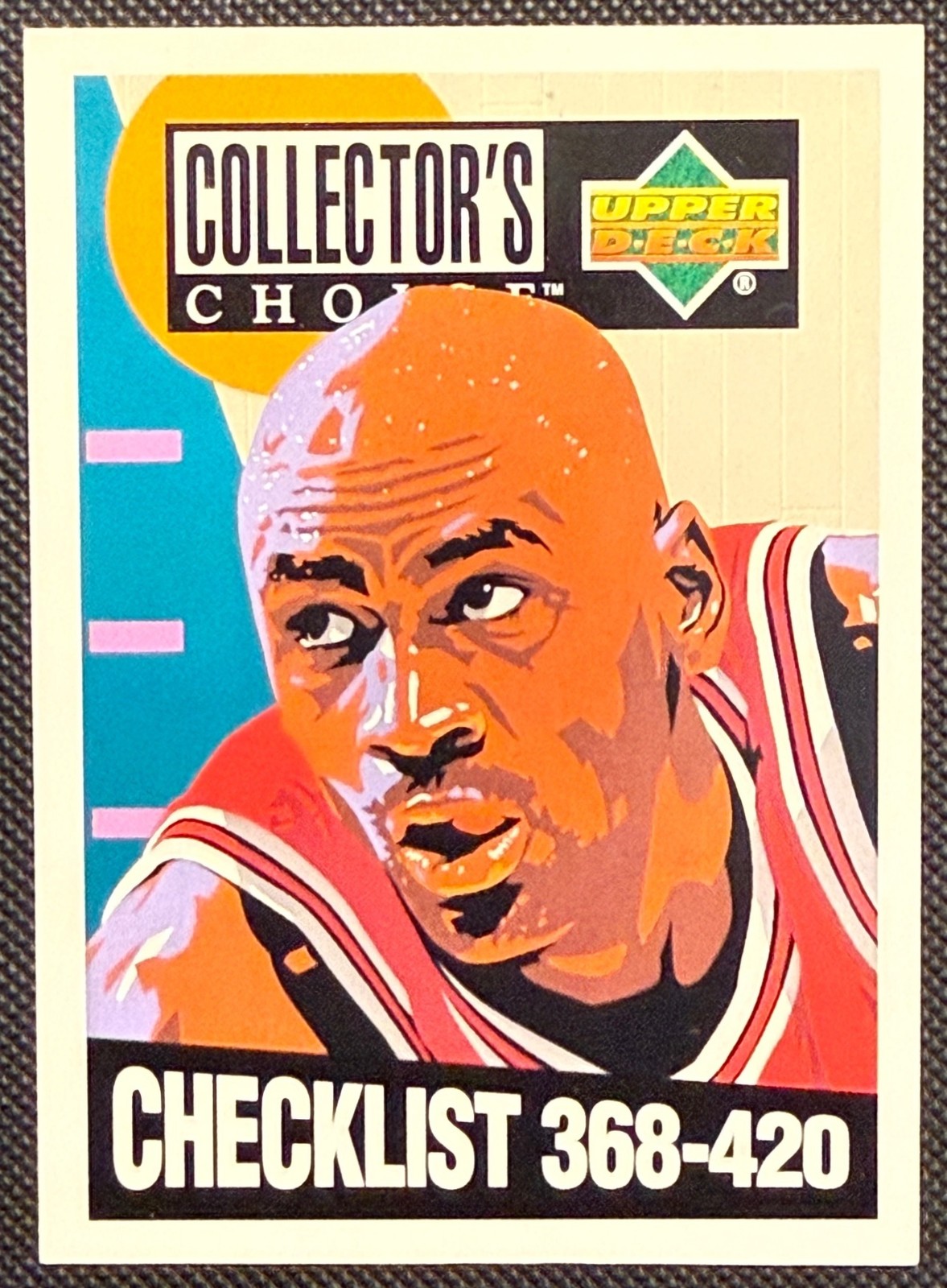 1994-95 Upper Deck Basketball Collector's Choice Michael Jordan #420 Bulls