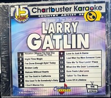 90105 LARRY GATLIN   CHARTBUSTER  KARAOKE LOT DEAL