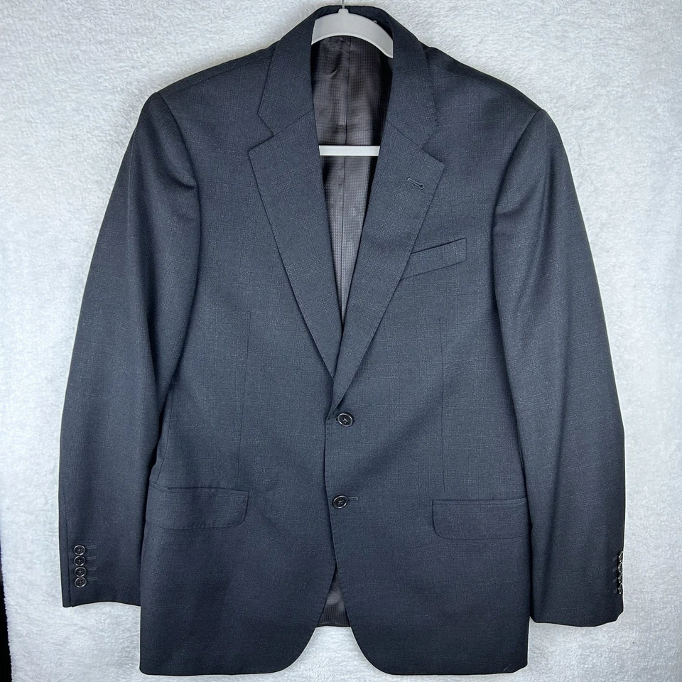 Armani Collezioni G-Line Slim Suit Virgin Wool Italy Men’s Size 38 (Pants 35x29) - Image 2 of 4