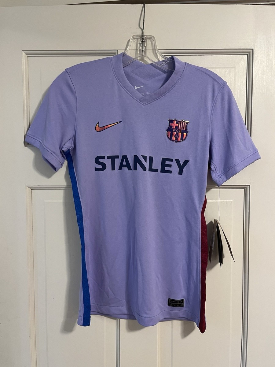 Nike FC Barcelona Away Stadium Shirt 21/22 for Women - Purple