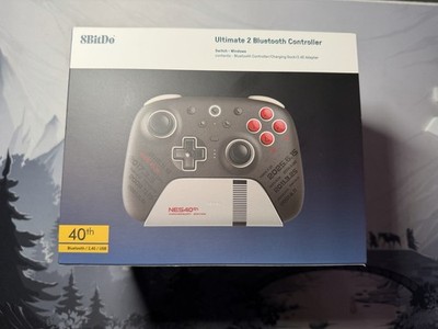 8BitDo Ultimate 2 Bluetooth NES 40th Anniversary Limited Edition OPEN BOX