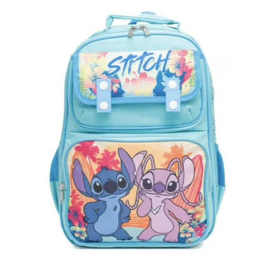 Ruz Lilo & Stitch  16'' Large School Backpack Padded Back Adjustable Straps