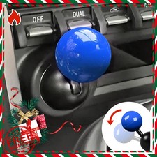 Metal Push Start Button Cover Blue