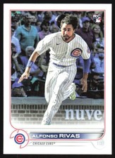 2022 Topps Alfonso Rivas RC #526 Chicago Cubs