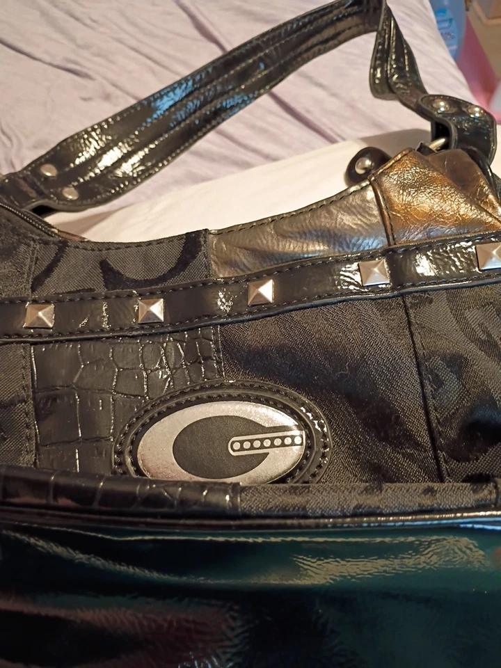 Guess Black Signature Jacquard Shoulder - Image 3 of 4