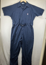 Vintage Sears Coveralls Men's Work Leisure Navy Workwear USA EUC 47x29 Med-Large