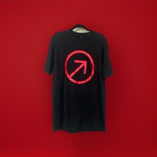 VTG Calvin Klein Crave Promotional Graphic Black T Shirt Rear NWOT Sz L