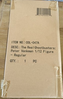 MONDO Peter Venkman The Real Ghostbusters Regular 1:12 figure NEW IN BOX