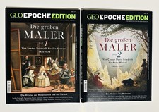GEO EPOCHE EDITION Nr. 17 & Nr. 18📚Die großen Maler Teil 1 und Teil 2 || Unikat