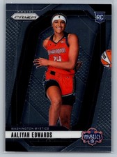 Aaliyah Edwards 2024 Panini Prizm WNBA #142 Rookie RC Washington Mystics