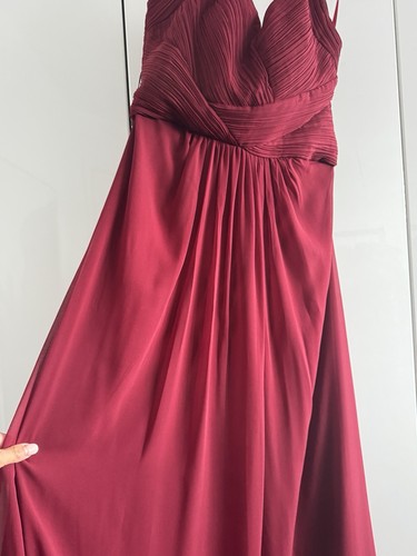 Ever Pretty BNWT burgundy halterneck evening dress UK 14 - Picture 12 of 21