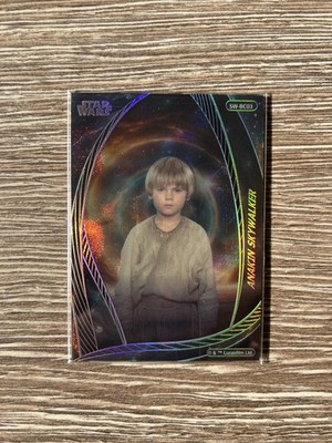 Star Wars Karte. Spaß 2025 Anakin Skywalker SW-BC03 - Gold gestempelt, nummeriert 06/50