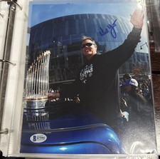 Ned Yost Signed Autographed 8X10 Photo COA BAS BECKETT Kansas City Royals