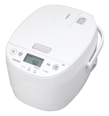 TOSHIBA RC-10HR(W) IHジャー炊飯器5.5 TOSHIBA RC-10HR W 5.5-cup Rice Cooker White IH Rice Cooker Keeps