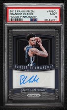 2019 Panini Prizm Rookie Penmanship Brandon Clarke #RP-BCL PSA 9 MINT Auto 02ml