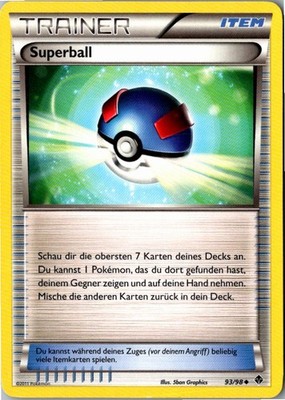 Pokemon Superball 93/98 Aufstreben der Mächtigen Deutsch