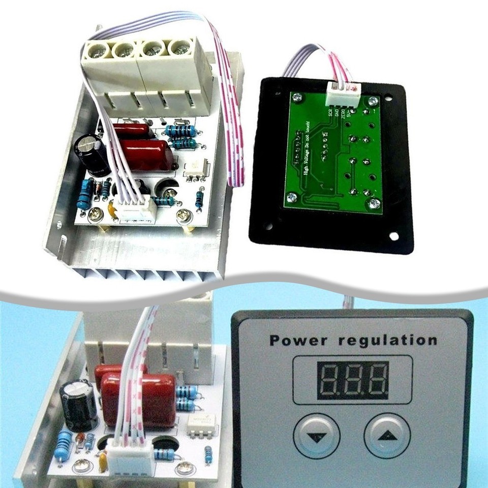 Digital Voltage Regulator 10000W with ABS Panel for Electric Stove or ...