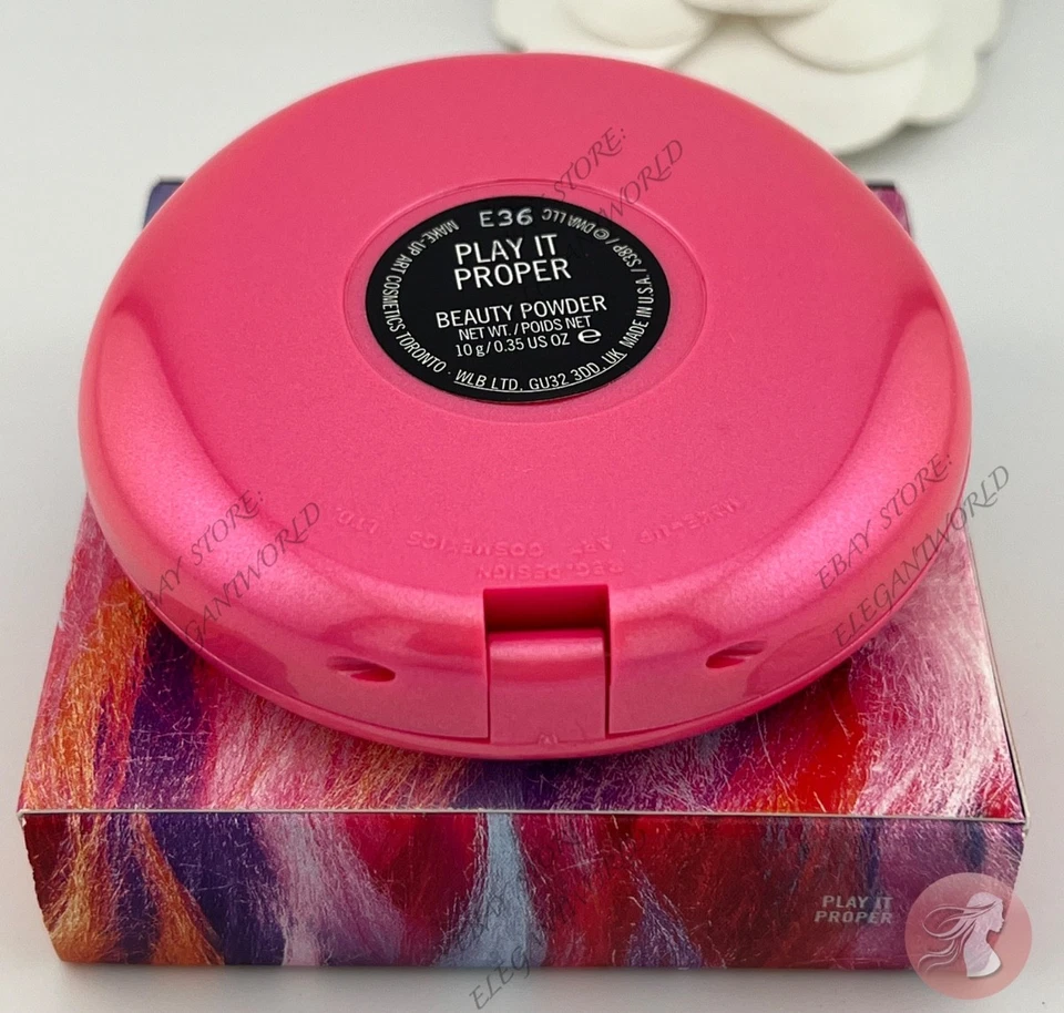 Mac Beauty Powder PLAY IT PROPER Trolls Collection, New In Box 100% AUTHENTIC - Image 3 of 4