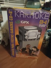 GPX Karaoke Party Machine CD G System w/Mic