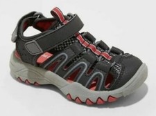 NEW Toddler Afton Hiking Sandals Black Cat Jack Adjustable Strap Size 5
