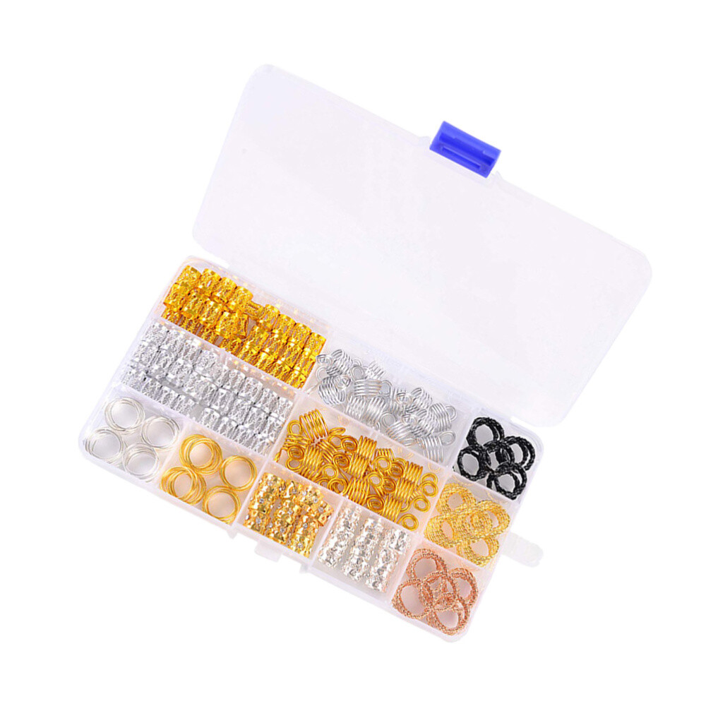 Detangler Hair Wig Accessories Tie Rhinestone Rings Large Quantity-image