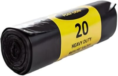Müllbeutel schwarz strapazierfähig Müll Müll Müllsäcke 29'' x 34'' 50ltr