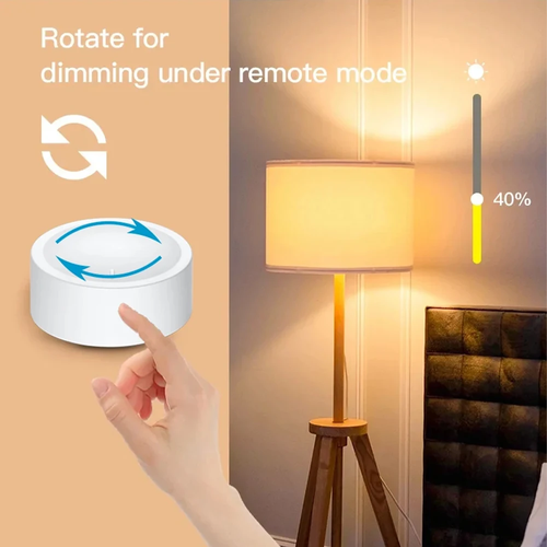 Tuya ZigBee Smart Knob Switch DIY Drahtloser drehbarer Dimmerschalter - Photo 14/16