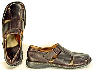 En Chaussures Sandales Yachting Hommes Taille M Cuir 13 Ml27 Marron Né Pêcheur nvq57Ydx